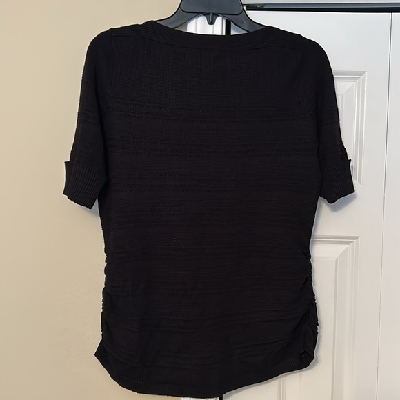 NWT Apt.9 Short Sleeve Sweater Shirt- Size M - Picture 10 of 15